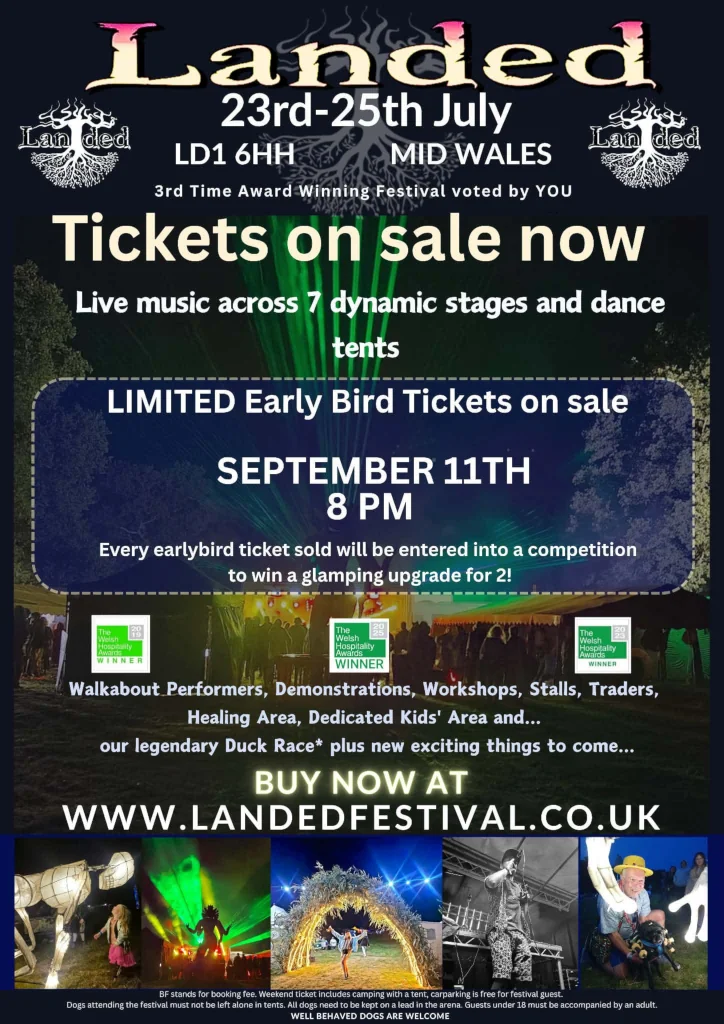Landed Festival 2027 flyer